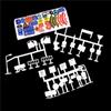 56 Pcs/set of Children DIY Model Scene Toy Sign Road Sign Roadblock Traffic Sign