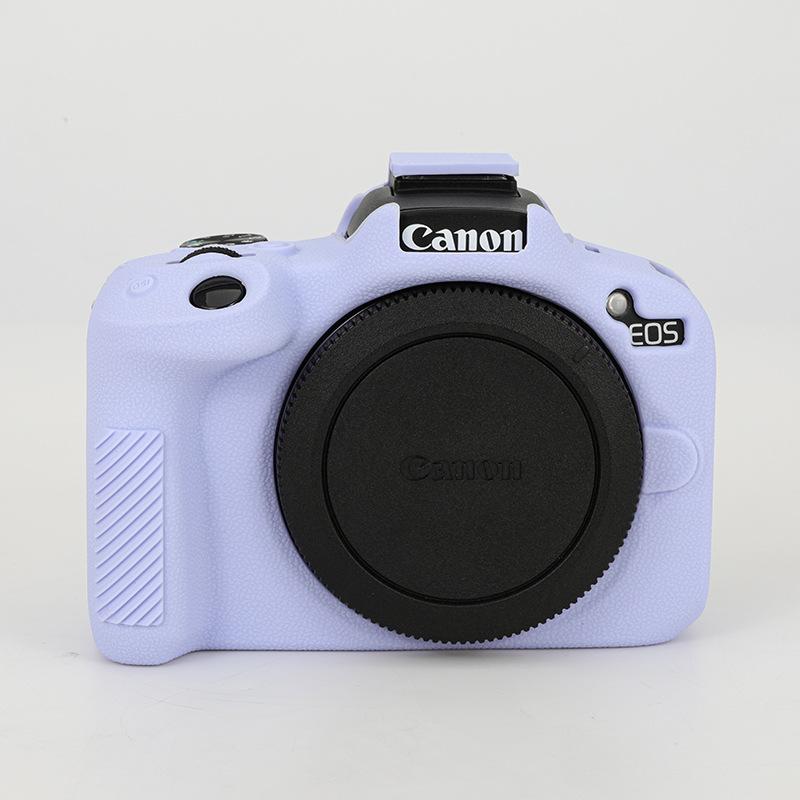 Силиконовый чехол для беззеркальной камеры Canon EOS R50 - Защитная мягкая сумка для фотографии