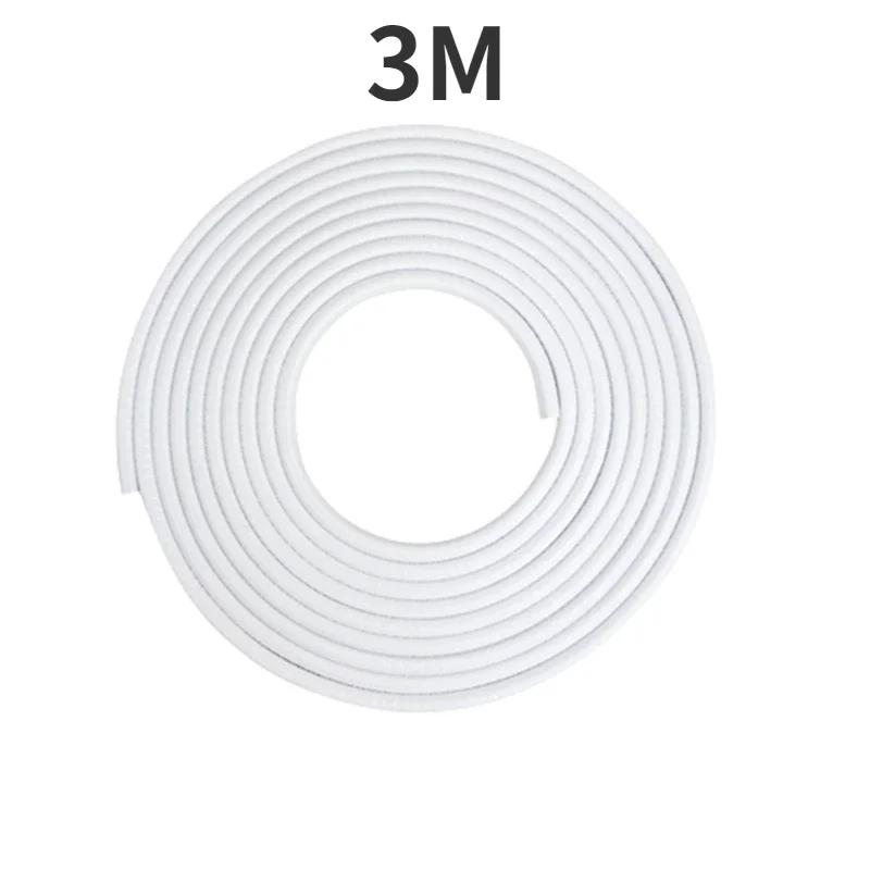 2/3/5M автомобильная дверь противоударные полосы со стальным диском бампер отделка края защитная полоса от царапин уплотнительная защита стиль автомобиля декор