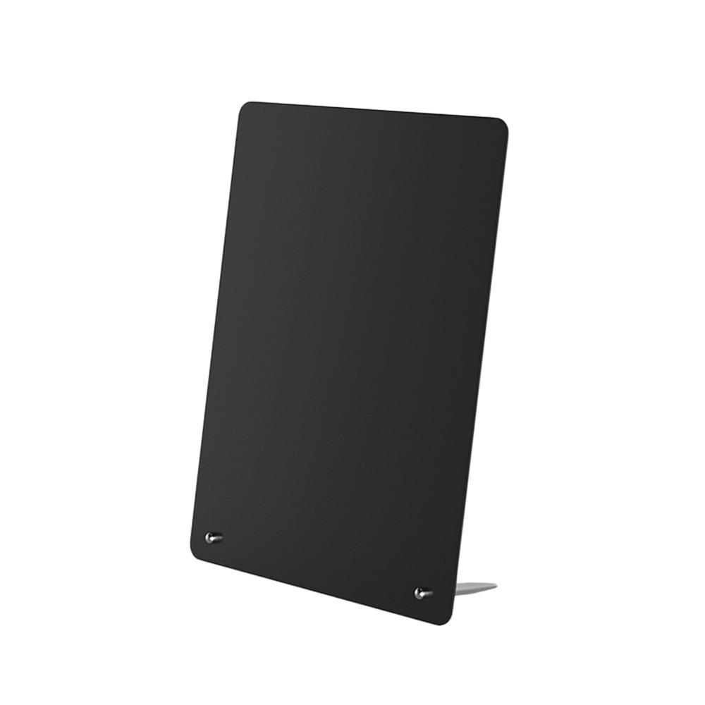 Металлическая пластина настольная памятная доска для напоминаний простая магнитная доска для наклеек для офиса