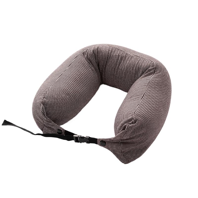 U-образная подушка для защиты шеи, подголовник для автомобиля, самолета, подушка из пенопласта, хлопковая многофункциональная подушка для путешествий