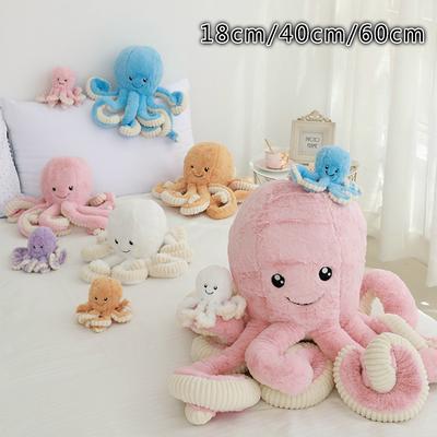 Новая плюшевая игрушка осьминог кукла осьминог для подарка на день рождения детей Милая плюшевая игрушка осьминог