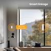 Tuya ZigBee Интеллектуальный бытовой толкатель раздвижных окон Автоматический открыватель-закрыватель Солнечная подзарядка