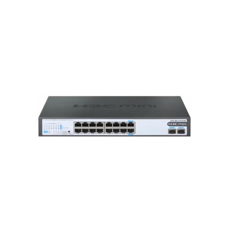 H3C S1218F 16-Port Gigabit Non-Managed Network Switch