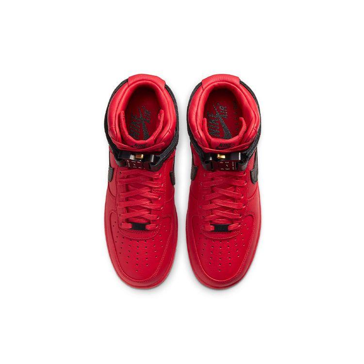 Nike 1017 ALYX 9SM x Air Force 1 High University Красные кроссовки унисекс Черные CQ4018-601