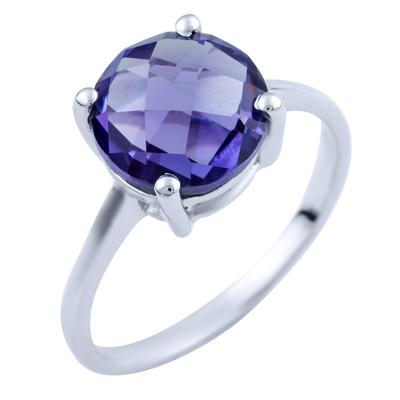 Серебряное кольцо с александритом 4.383ct (1825518)