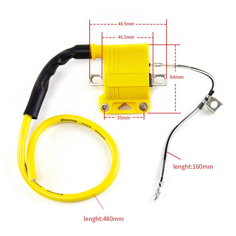 Racing Motorcycle Ignition Coil For NIBBI Dirt Bike NC250 ATV Scooter 2T 4T Engine Ignition System Moped Off-road Kymco 4-Stroke