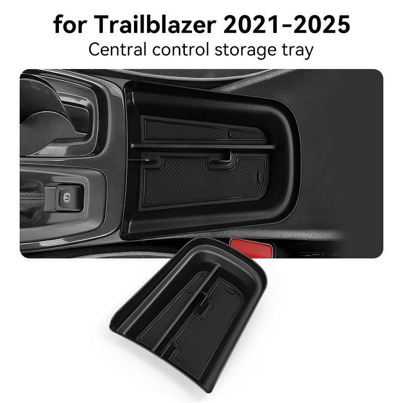 Для Chevrolet Trailblazer 21-25 центральный вещевой ящик, модификация лотка для хранения