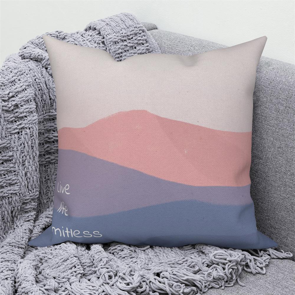 Природный ландшафт домашний диван-кровать декоративная наволочка японская подушка