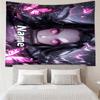 Custom Name Demon Slayer Print Tapestry, Backdrop, Easy Setup, Ideal for Bedroom, Office & Living Room, with Aesthetic Wall Hanging Decor.