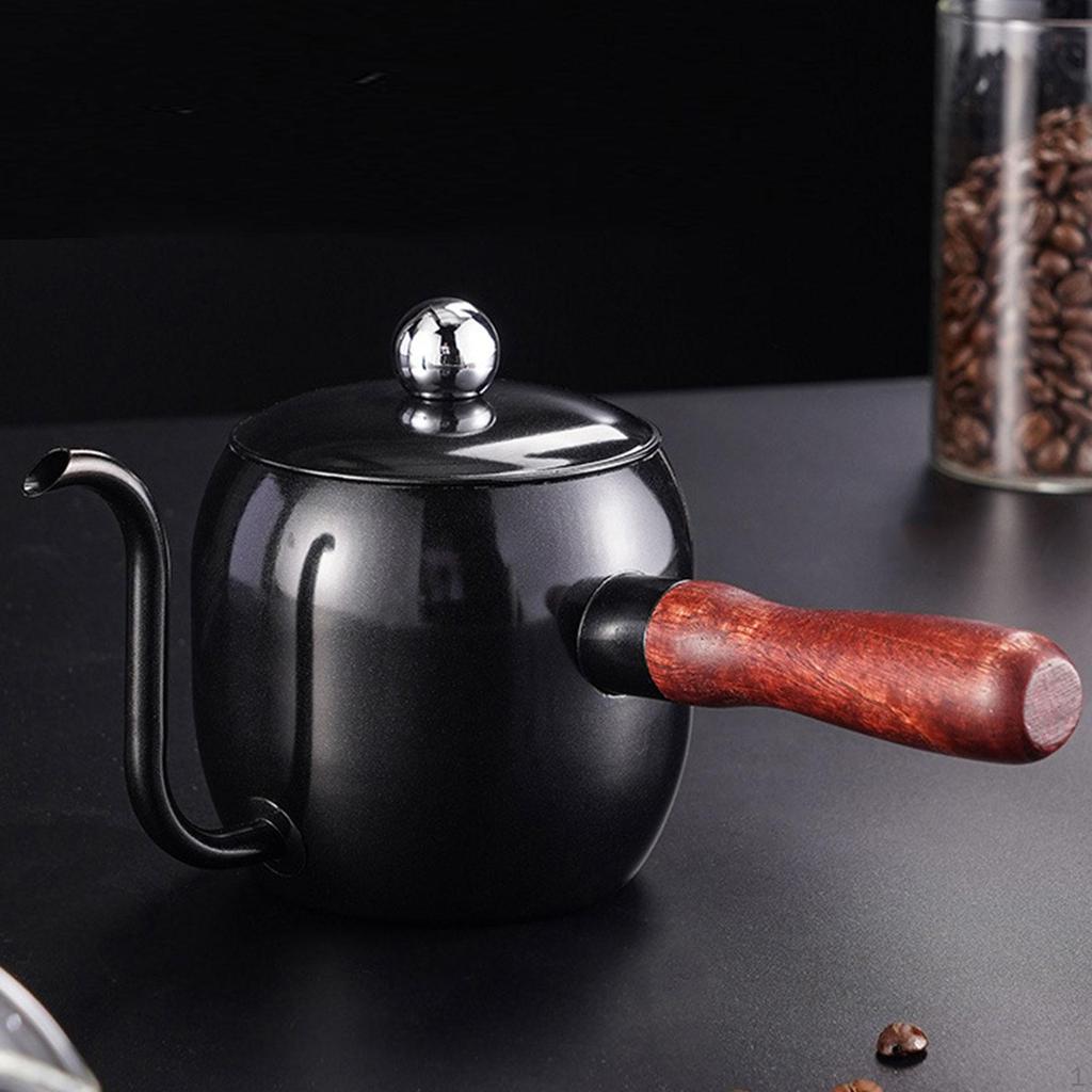 500 мл портативная кофеварка с гусиной шеей для кофе, кофеварка для кемпинга, на открытом воздухе, в помещении и дома