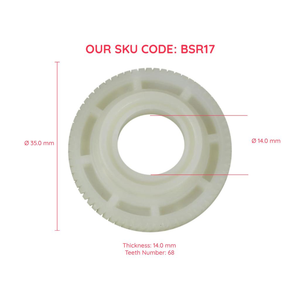 Шестерня для ремонта двигателя люка ESR17 для Toyota RAV 4