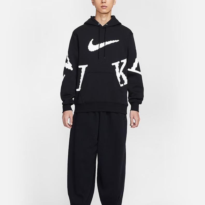 Nike Свитшот мужской спортивный повседневный вязаный с буквой IH4259-010
