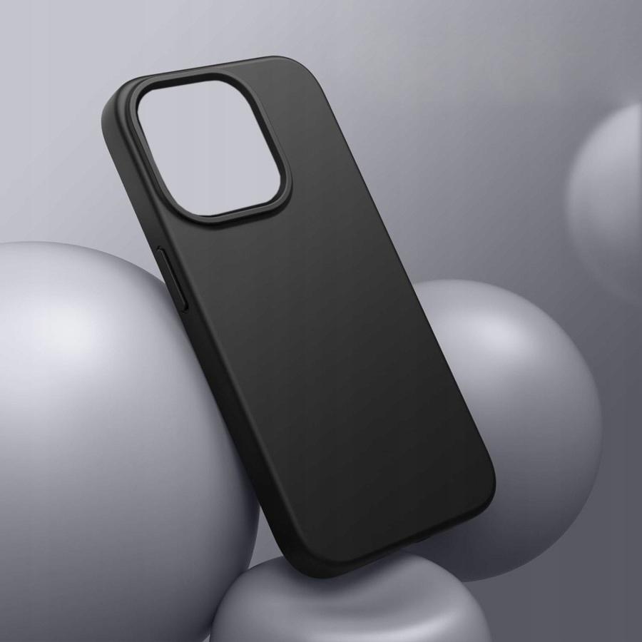 Case for iPhone 16 Pro Matte Matt Case Soft Back + 9H Glass