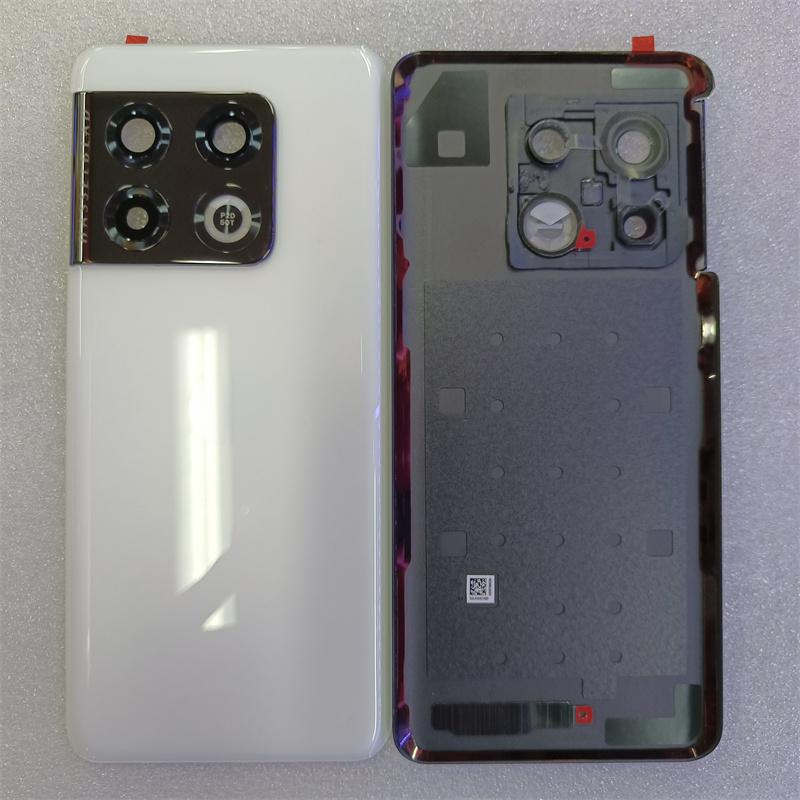 For OnePlus 10 Pro 5G NE2210 Glass Battery Cover Rear  Panel Housing Case With Camera Frame Lens Repair Replace Parts