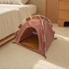 Foldable Dog House Detachable Cooling Dog Cave Cat Bed Portable Pet Tent  Camping Use