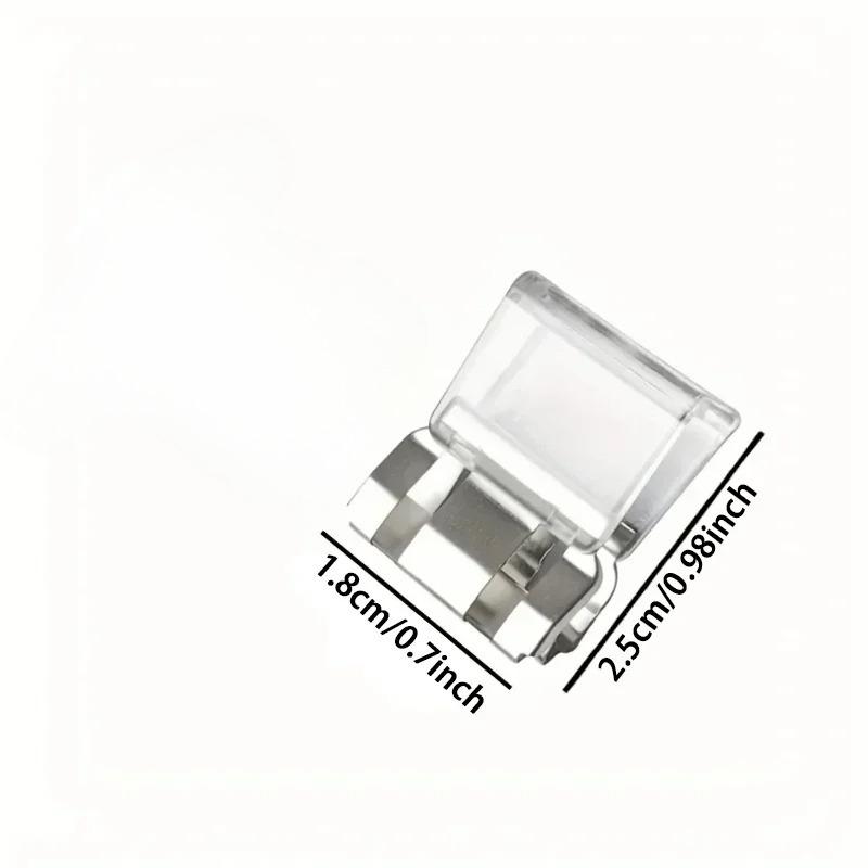 4PCS Invisible Leg Shortening Clip Non-Slip Pants Edge Clip Quick Fix Hem Clip Hidden Pants Adjuster Sewing Accessories