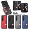 Кожаный чехол-кардхолдер для Samsung Galaxy Z Fold7 Fold6 5G Fold5 Fold 7 6 5 Fold4 Fold3 Fold 4 3 Тонкая сумка для мобильного телефона