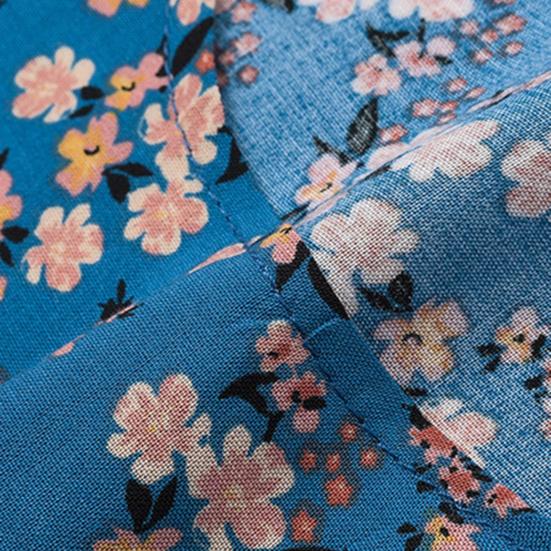 Женская свободная ночная рубашка без рукавов, повседневная сорочка, плиссированное платье для сна, летняя домашняя одежда с круглым вырезом и принтом