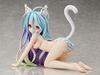 FREEing No Game No Life B style White Cat scale PVC painted ready figure Ver. 1/4