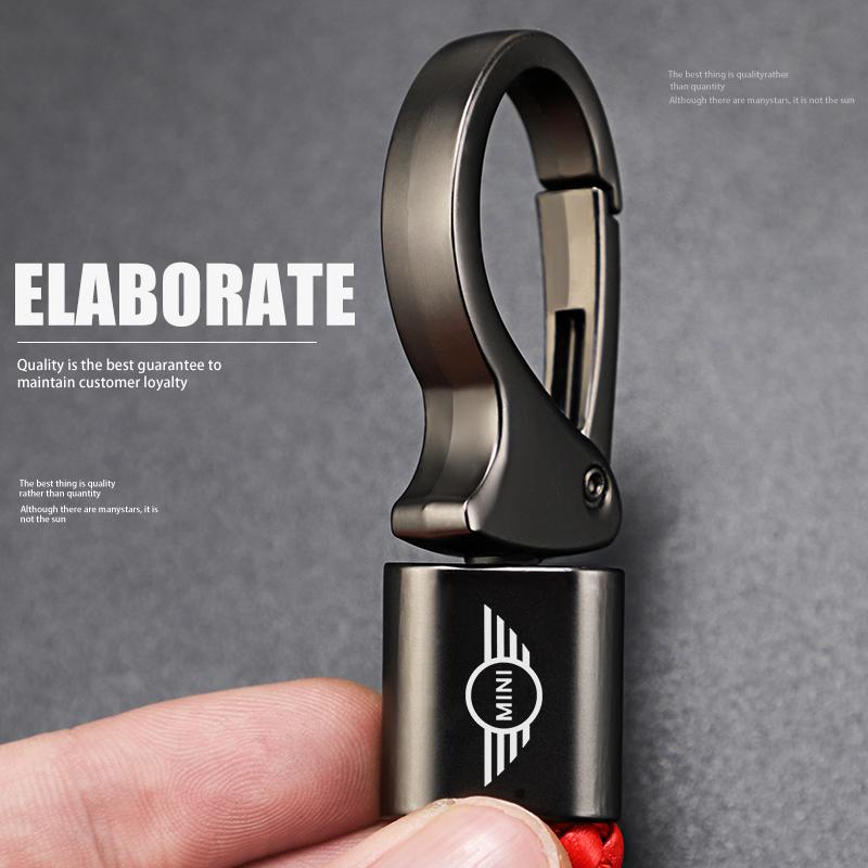 Zinc Alloy Keychain Key Ring Car Styling Accessories For BMW Mini Works Cooper F54 F55 F56 F57 F60 R50 R52 R53 R55 R56 R57 R58 tnrjc00