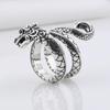 Dragon Geometric Ring For Women Men Exaggerated Personality Hip Hop Party Jewelry Accessories Gifts