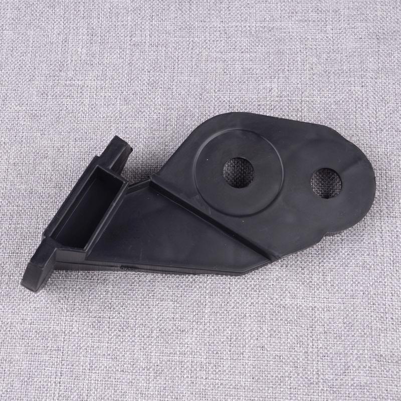 51118195295 Front Left Bumper Cover Mount Support Bracket Fit for BMW 3 Series E46 1998 1999 2000 2001 2002-2006 Black Plastic
