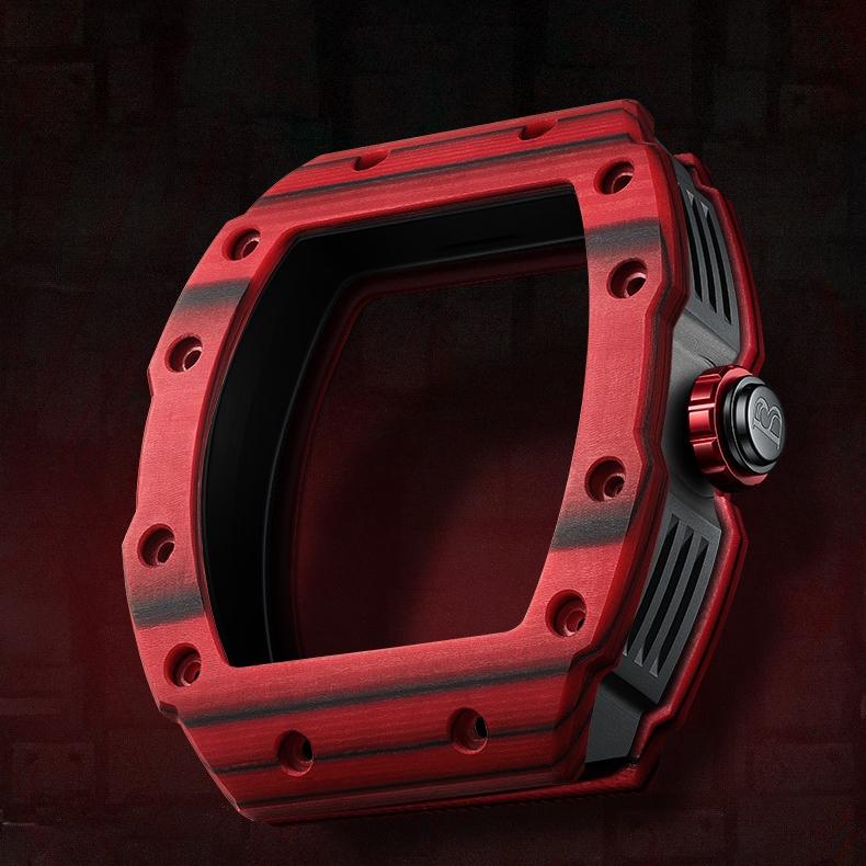 Bonest Gatti Высококлассные часы из углеродного волокна, модные часы, светящиеся в темноте