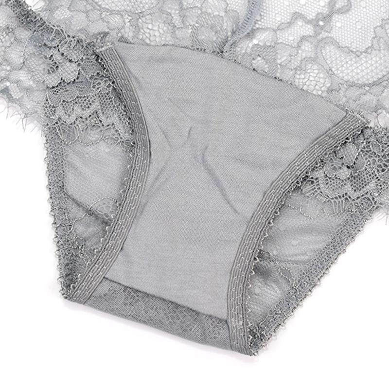 DKGEA Sexy Briefs Intimates Underwear Plus Size Women Panties Transparent