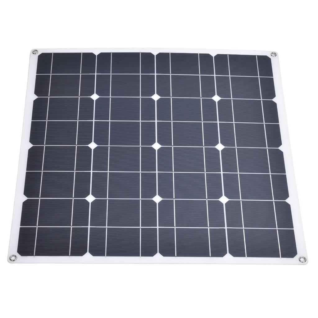 Solar Panel 60W 5V Dual Output Portable Waterproof Flexible Monocrystalline Solar Panel Charger