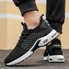 Autumn Men Lightweight Running Sneakers Non Slip Breathable Rebound Casual Shoes Gym Training Sports Outdoor Walking Shoes
