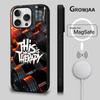 Чехол для телефона для спортзала, фитнеса, бодибилдинга для iPhone 16e, 16, 15, 14, 13, 12, 11, Plus, Pro, Max, Mini, с магнитной беспроводной зарядкой MagSafe