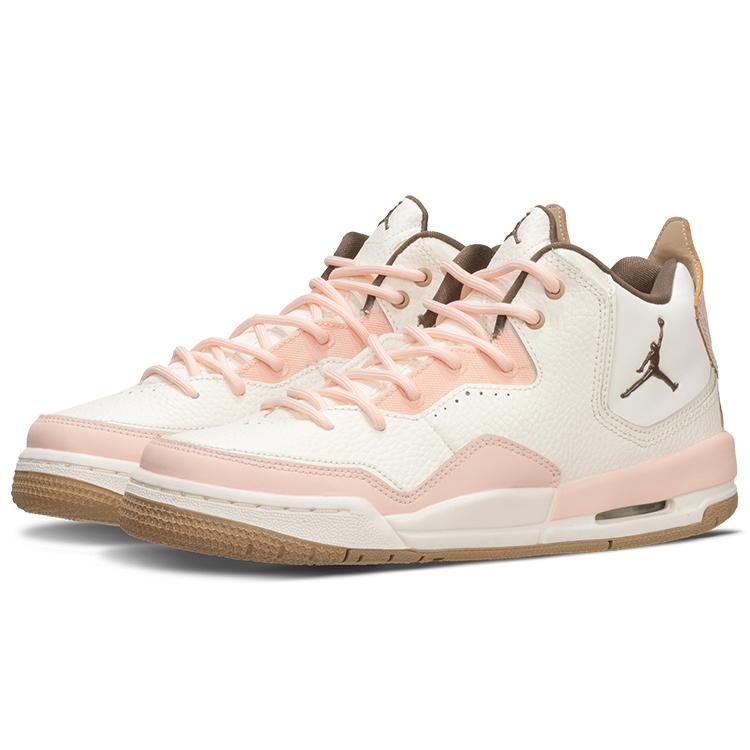 Jordan Кроссовки Courtside 23 Bubble Gum Mid top Винтажные Баскетбольные Обувь GS Розовый Белый FQ6861-121(Команда62-)