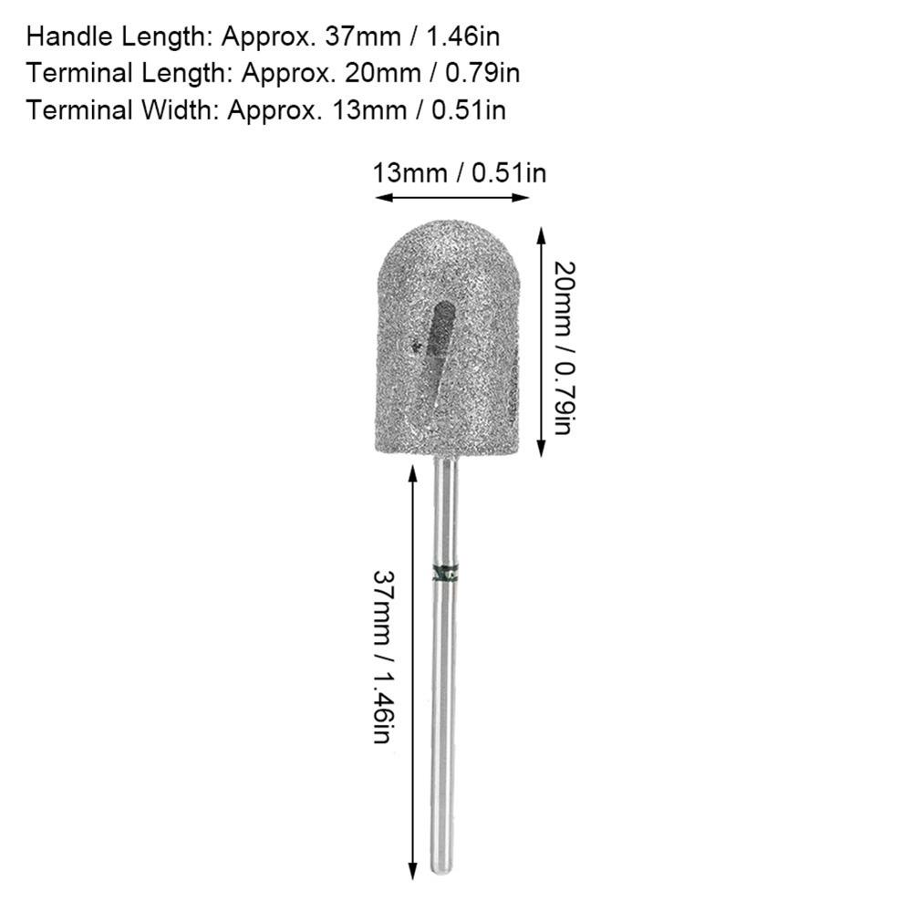 Stainless Steel Stainless Steel Pedicure Drill Bit Practical Salon & Household Foot Care Accessory