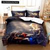 Напечатанный на 3D Аниме Fate/Stay Night Сейбер Постельный комплект Односпальный Полуторный Двуспальный Кингсайз Набор для кровати Взрослый Детский Спальня Комплекты пододеяльников