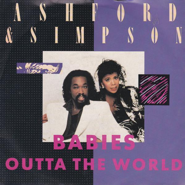 7-дюймовая пластинка ASHFORD & SIMPSON - Babies CL355 Capitol Records 1984 UK Soul/Funk Б/у