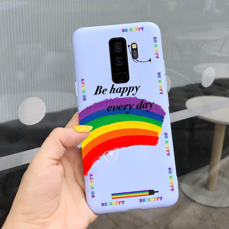 Чехол для Samsung Galaxy S9 Plus Новый Модный Художественный Расписной Чехол Мягкий Тонкий ТПУ Чехол для Телефона Для Samsung S9 S9+ Galaxy S 9 Чехол Coque