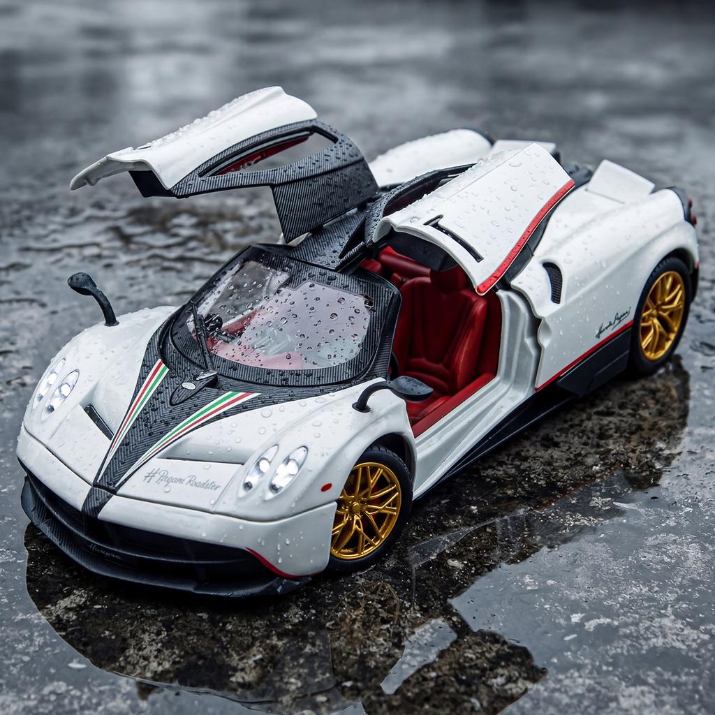 1:24 Pagani Huayra Dinastia Гиперкар Металлический Литой Модель Машины Декор для Дома и Коллекционирования Хобби Дисплей Праздничное Украшение