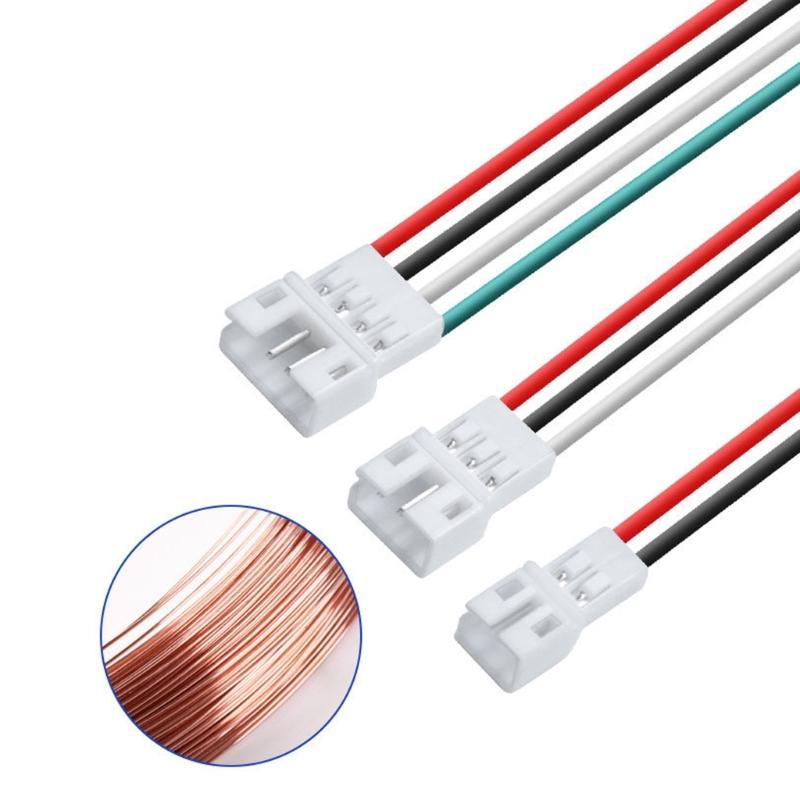 Pack of 30pcs PH2.0 Aerial Docking Terminal Wire PVC Metal Connectors 2P/3P/4P for Secure High Efficient Transfer