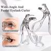 Wide Partial Clip Options Waterproof Long Lasting Natural Curl Unisex Certified Dual Type Eyelash Curler with Comb