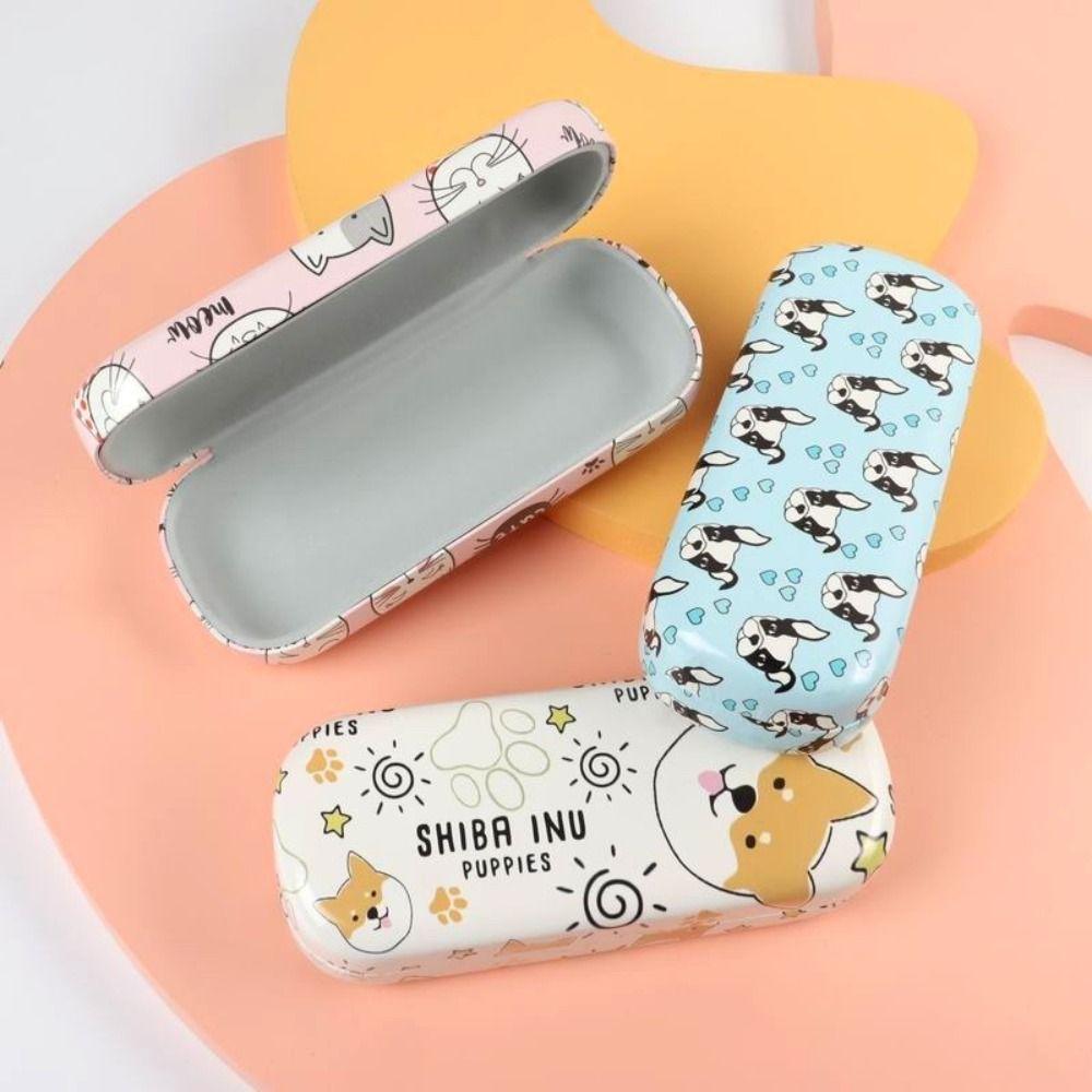 Reading Glasses Dog Sunglasses Box Eyewear Protector Case Cartoon Glasses Case Eye Glasses Holder