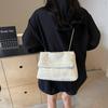 Large Capacity Personalized Casual Crossbody Bag for Women New Summer Lazy Style Small Square Bag Ins Commuting Shoulder Bag