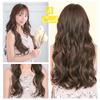 AQUADOLL Muse Long Hair Wig with Extensions, 3 Types of Arrangement, A. Curl, DBR. Deep Brown (wgt808-A-DBR)