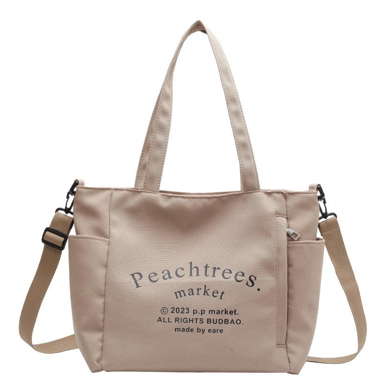 Сумка большой вместимости, женская большая сумка, портативная сумка через плечо с буквами