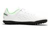 Nike Tiempo Legend 8 Club TF Устойчивые к скольжению и истиранию Низкие детские футбольные бутсы Белый Зеленый Детские AT5883-030