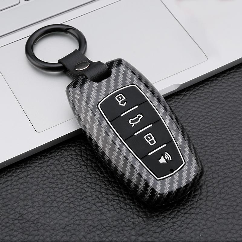 Чехол для автомобильного ключа из углеродного ABS-пластика для Great Wall Haval Jolion 2022 H6 H7 H4 H9 F5 F7 F7X F7H H2S GMW Dargo Shell Fob Accessories
