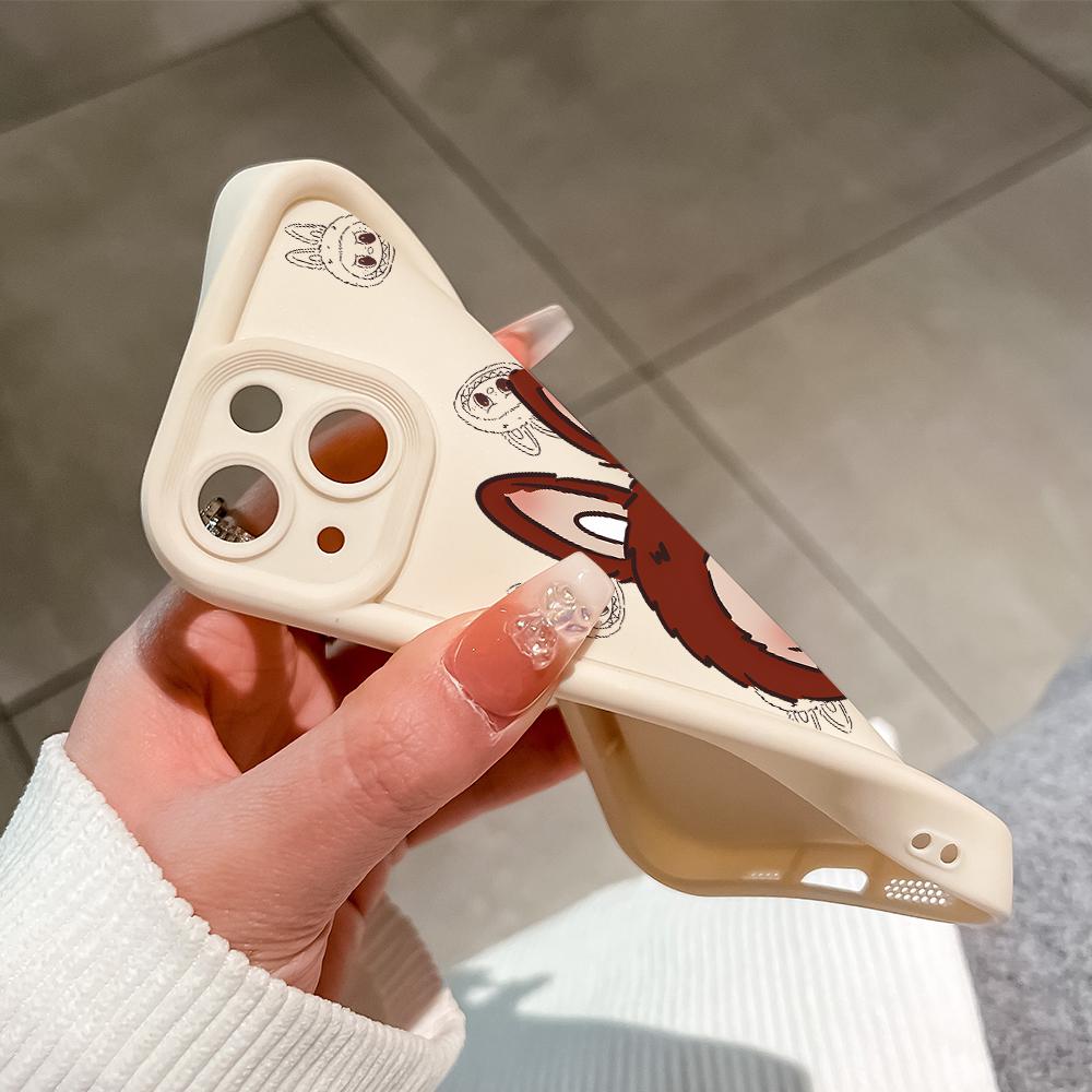 Soft Silicone Square Ladder Printing Pattern Phone Casing Full Cover Camera Shockproof Protection Rubber Case for Vivo