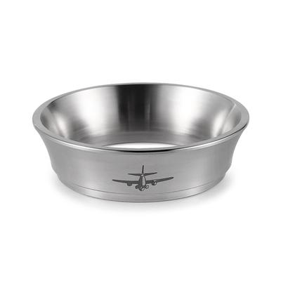 Кольцо для дозирования кофе 51 мм из нержавеющей стали, устойчивое к коррозии, аксессуары для эспрессо, ударопрочная дозирующая воронка MHW-3BOMBER (Серебряный) DR5385S-ОС