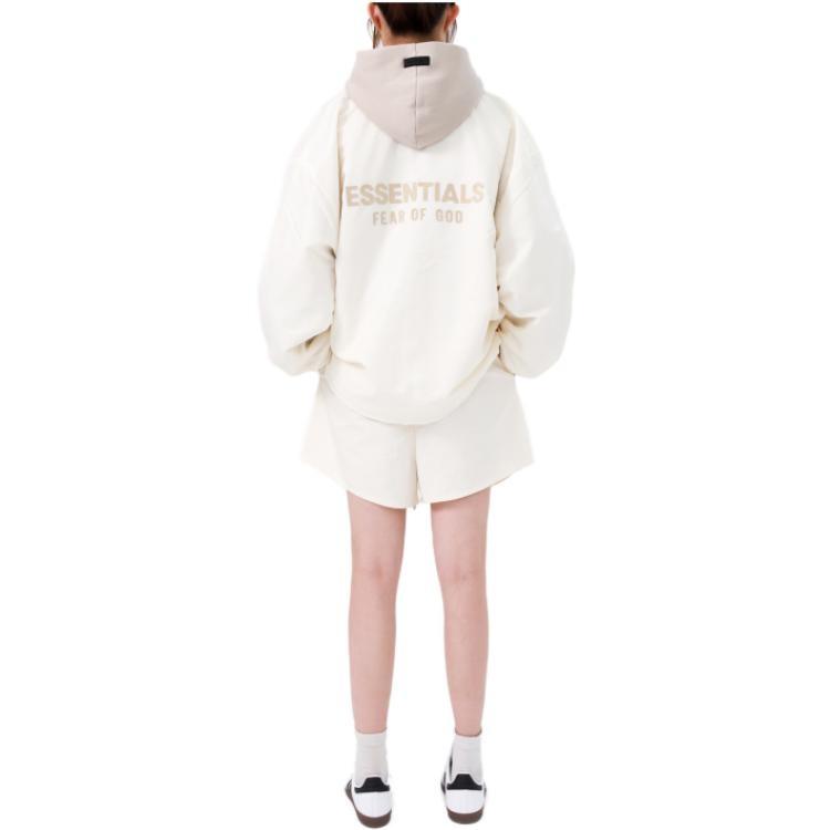 Fear of God Essentials FW23 Running Shorts 'Cloud Dancer' Men's 160BT232021F