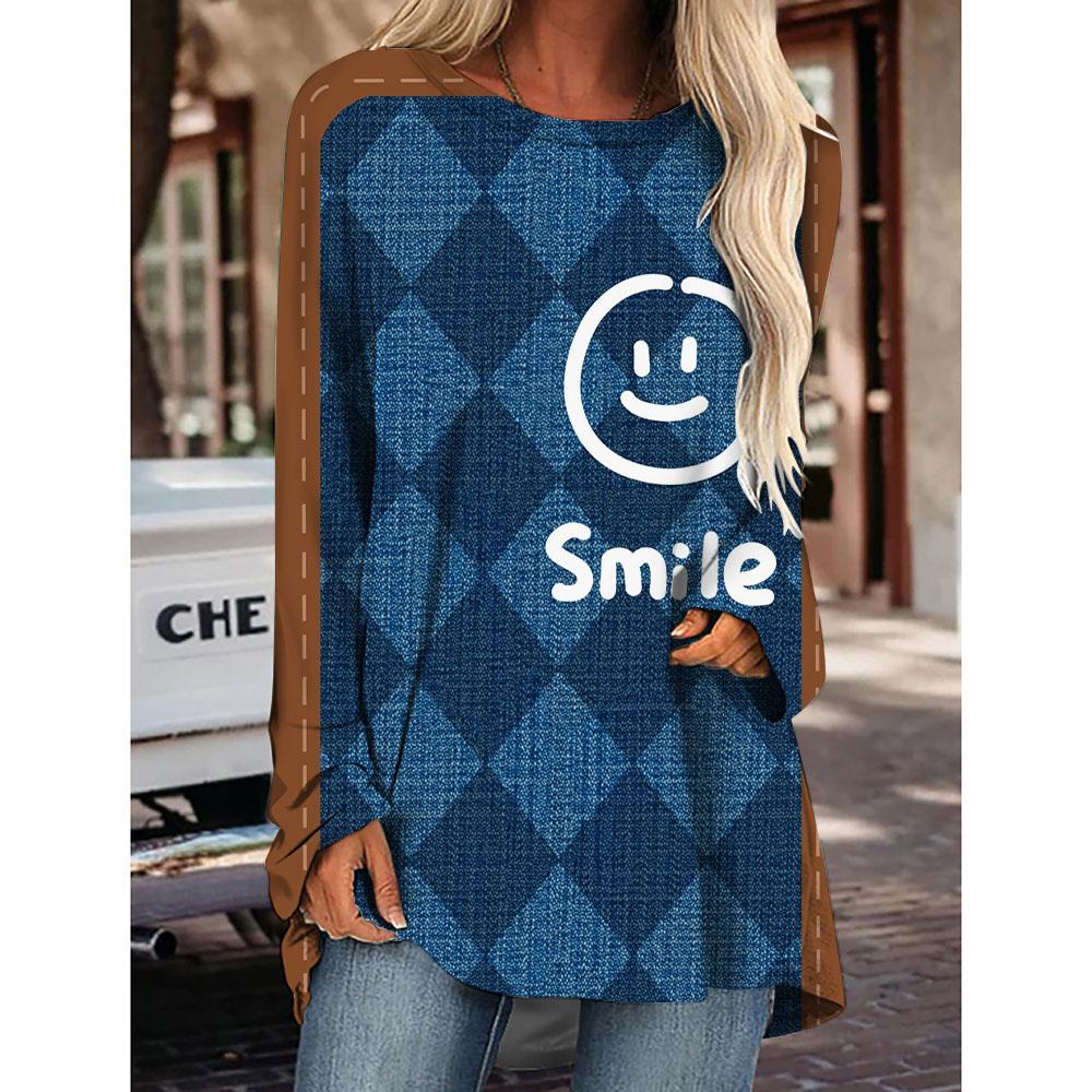 Модный дизайн женская полосатая леопардовая футболка для женщин, девочек, праздничная одежда, свободная осенне-зимняя длинная футболка, топы, футболки